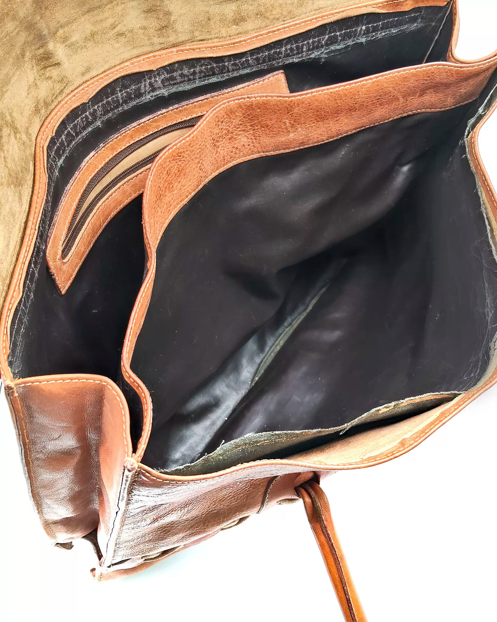 Borsa Maxi Tote in pelle artigianale