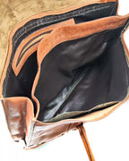 Borsa Maxi Tote in pelle artigianale