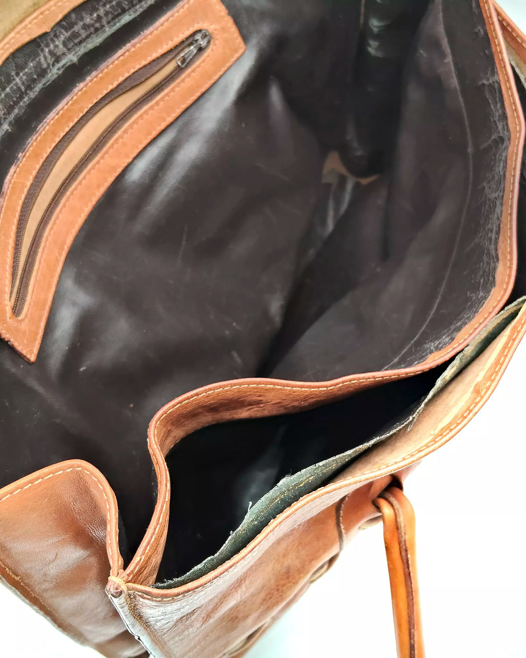 Borsa Maxi Tote in pelle artigianale