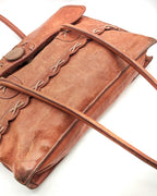 Borsa Maxi Tote in pelle artigianale