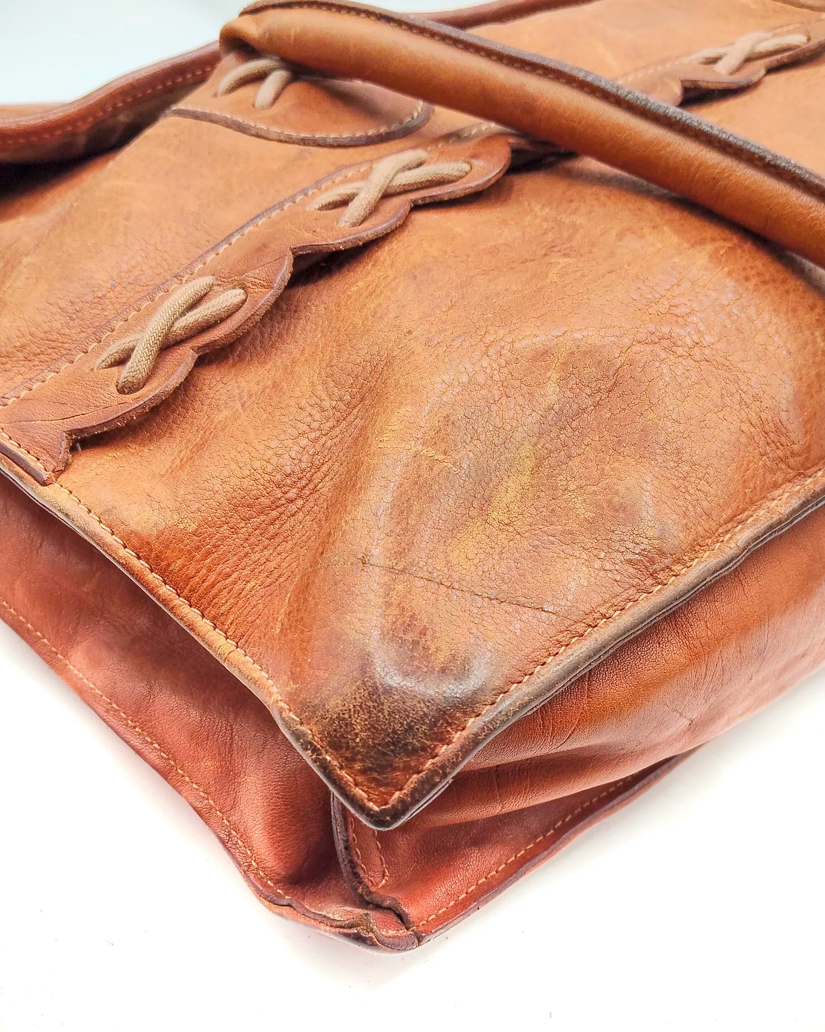 Borsa Maxi Tote in pelle artigianale