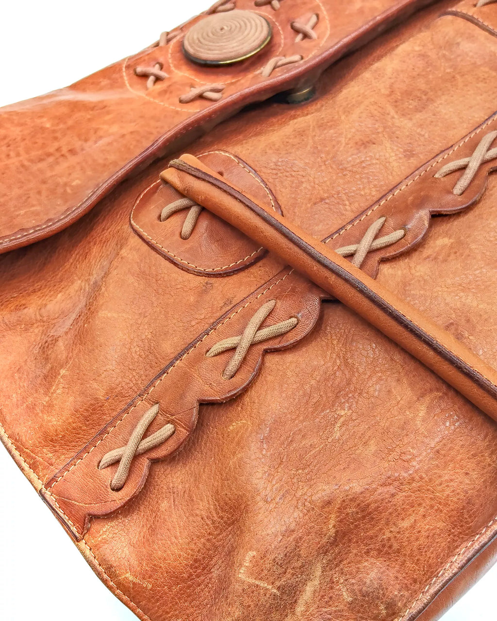 Borsa Maxi Tote in pelle artigianale