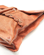 Borsa Maxi Tote in pelle artigianale