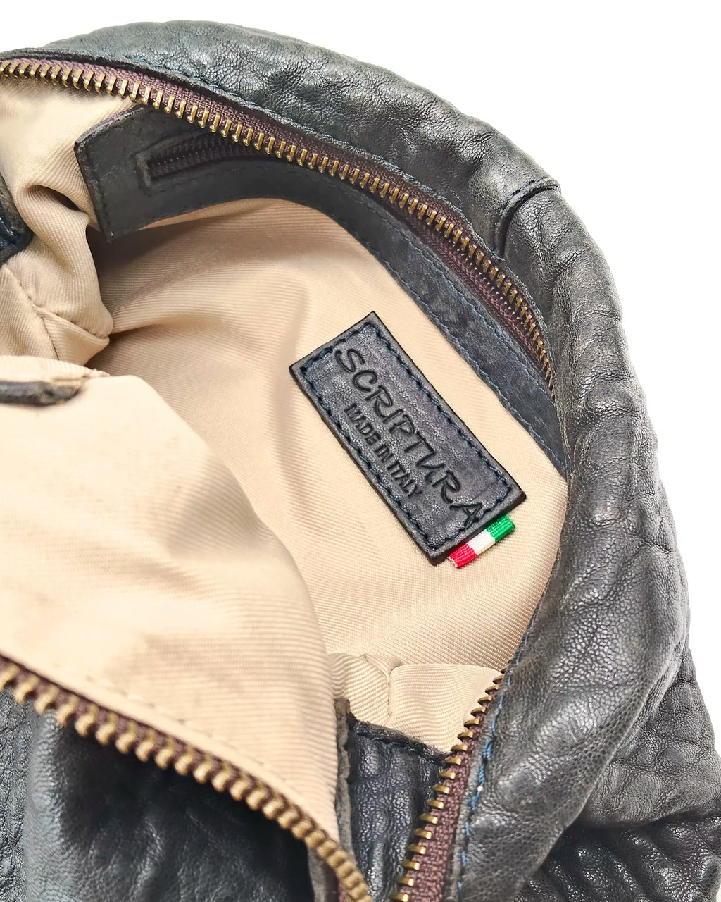 Borsa in pelle Scriptura