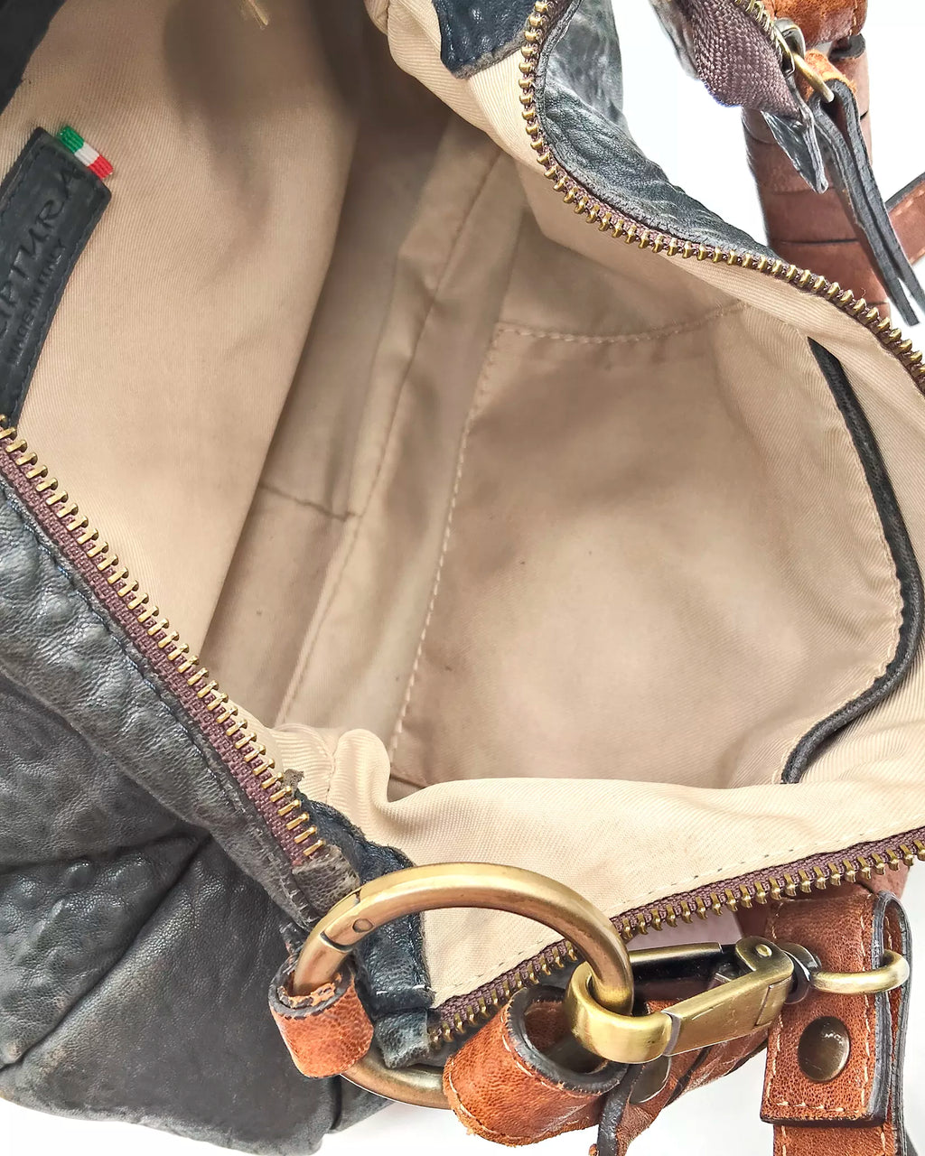 Borsa in pelle Scriptura
