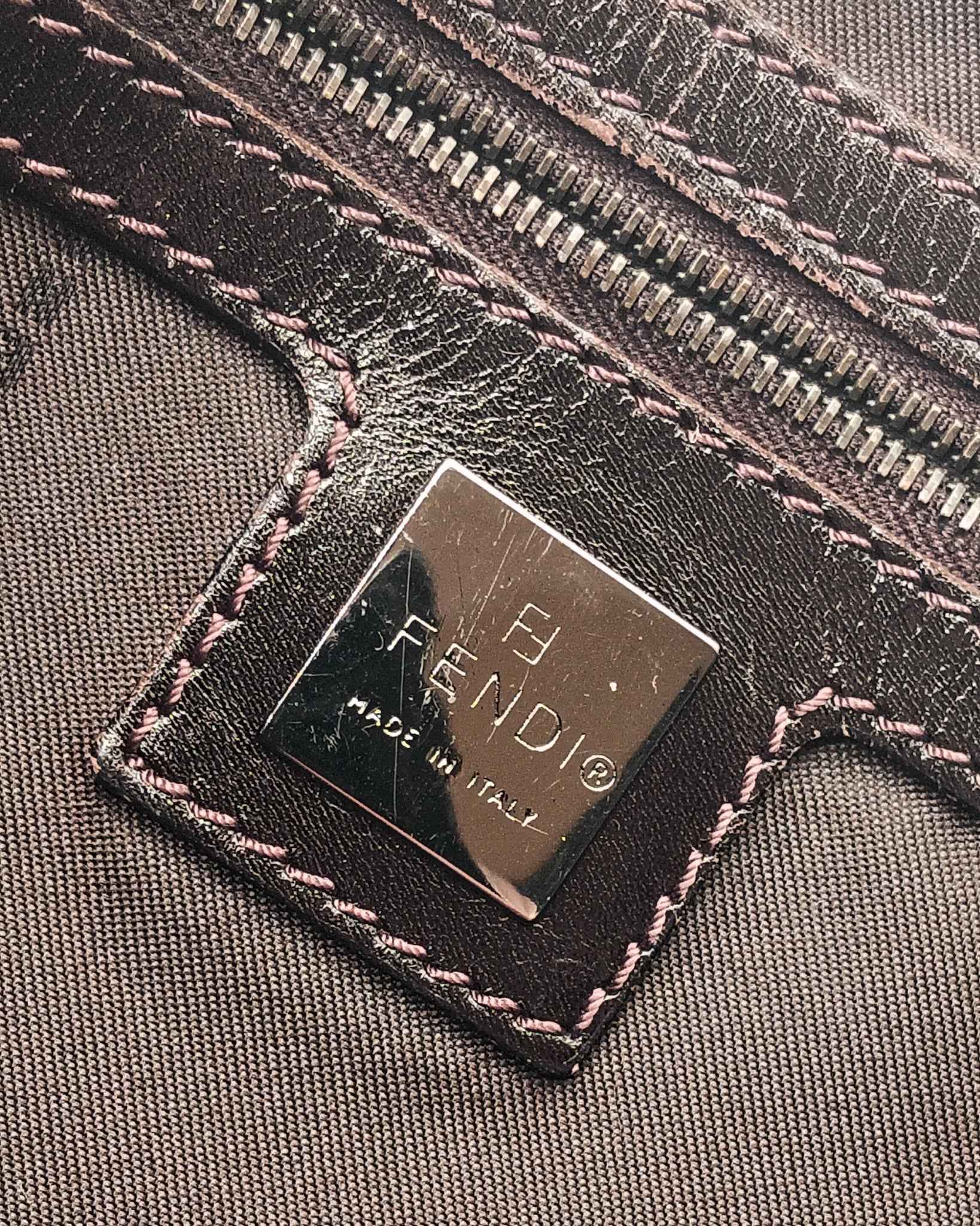 Borsa Bassotto Zucca FF FENDI