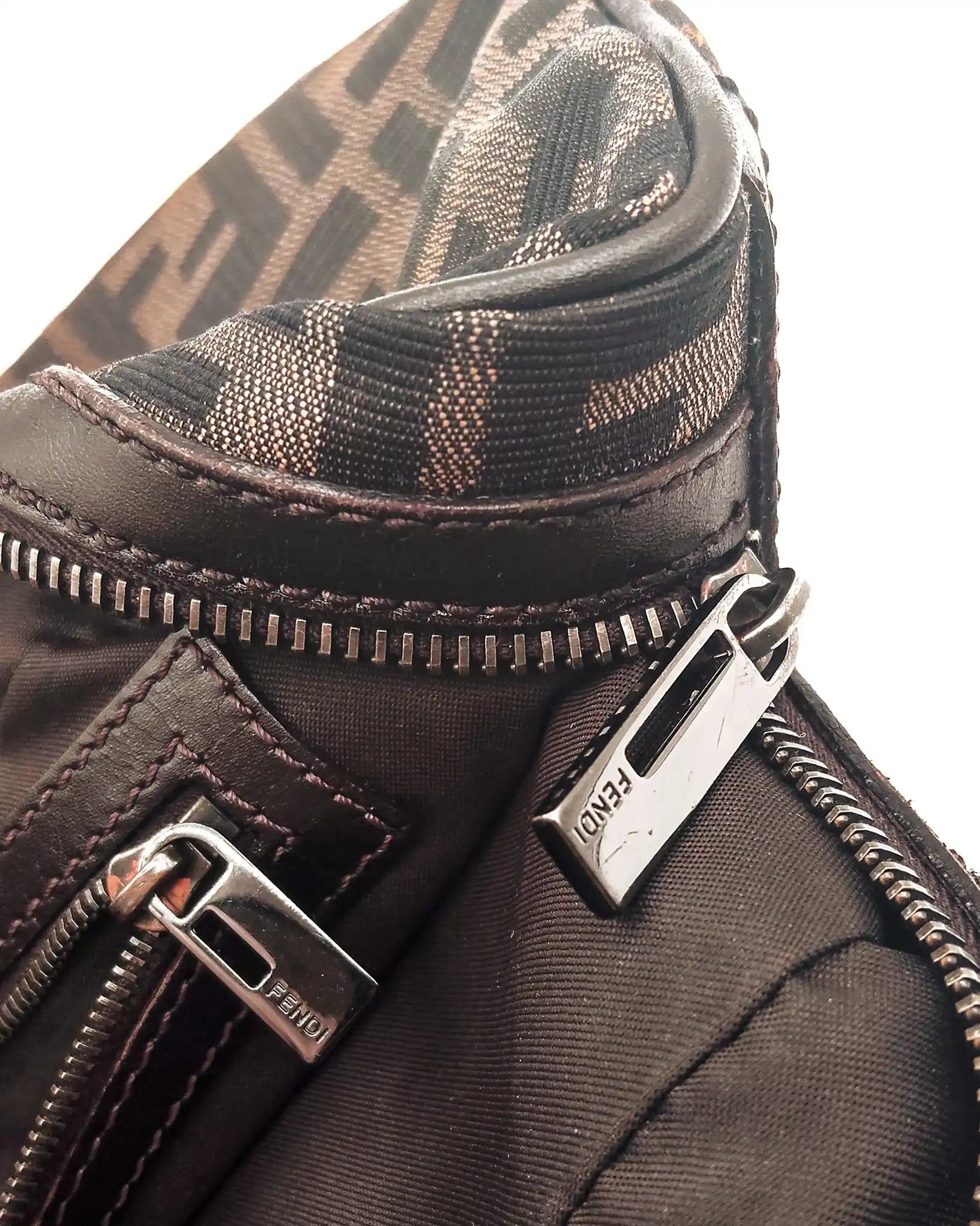 Borsa Bassotto Zucca FF FENDI