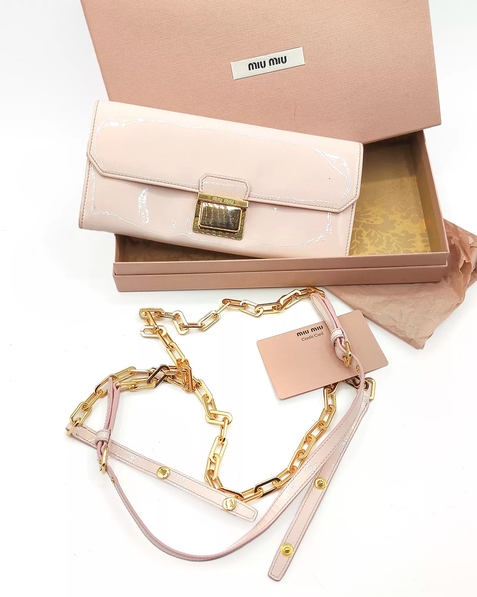 Woc/ clutch/ Pochette MIU MIU