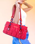 Borsa Magenta matelassé MIU MIU