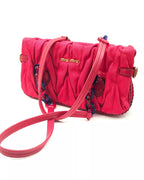 Borsa Magenta matelassé MIU MIU