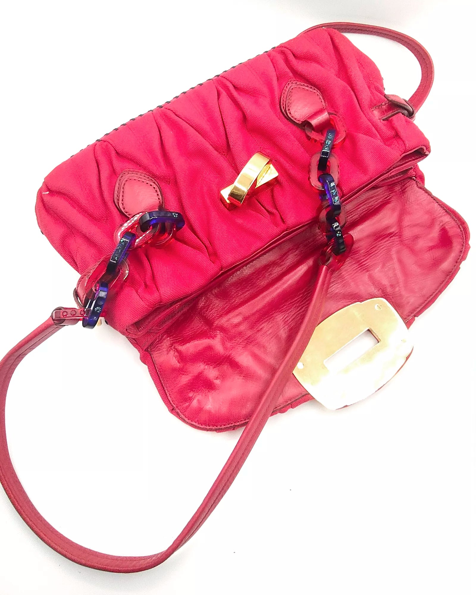 Borsa Magenta matelassé MIU MIU