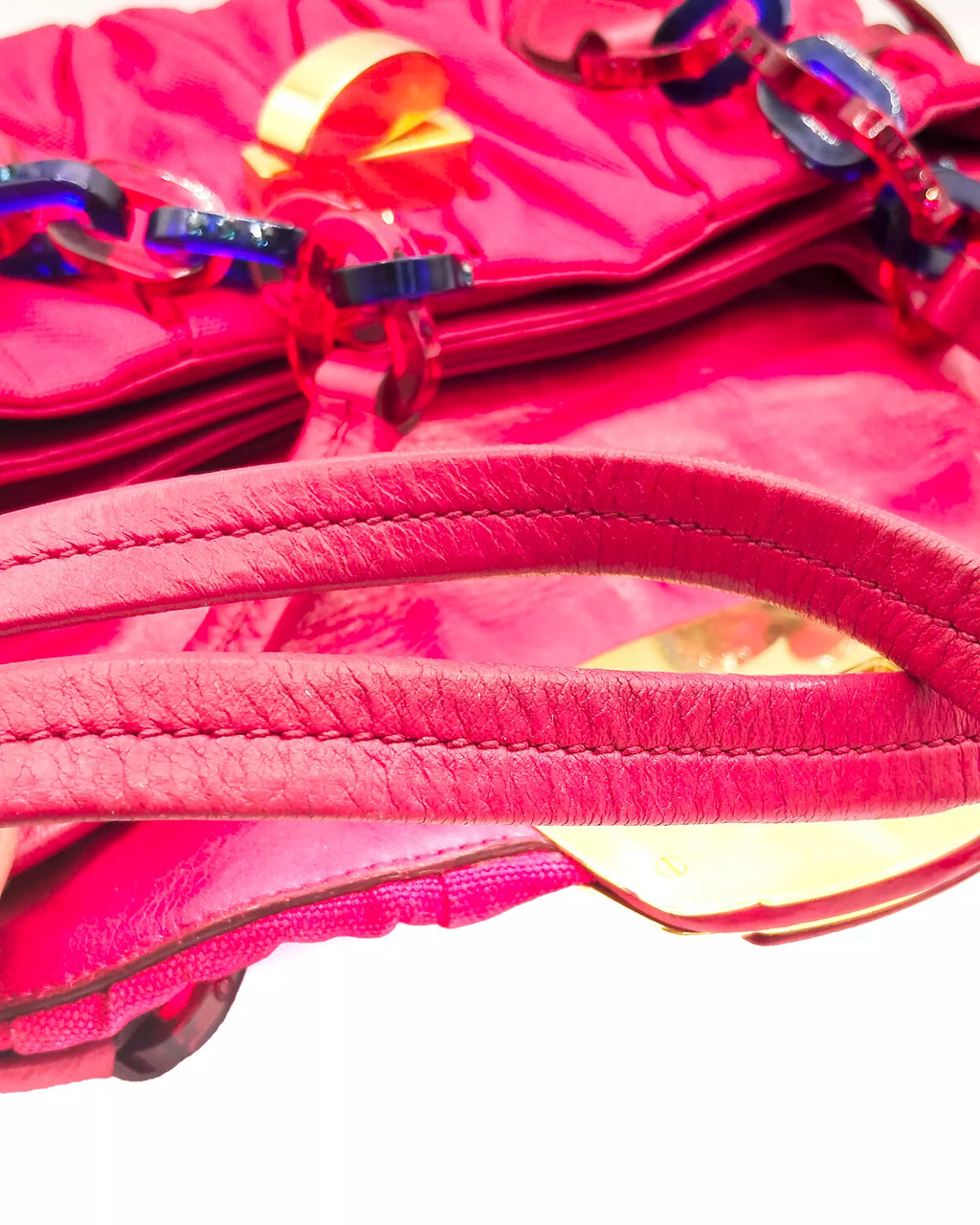 Borsa Magenta matelassé MIU MIU