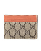 Portacarte GG finiture Marrone Gucci