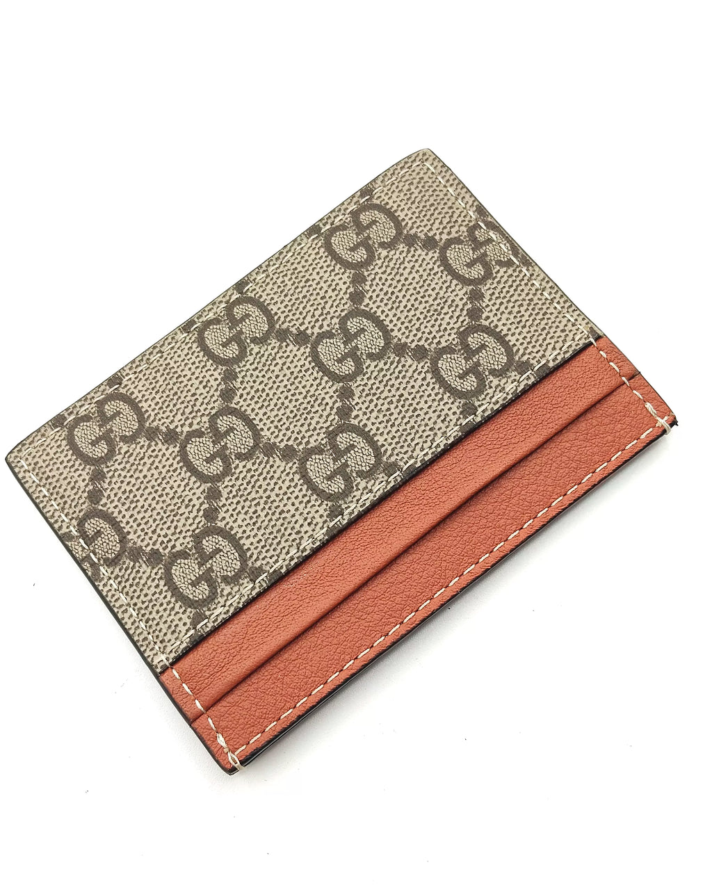 Portacarte GG finiture Marrone Gucci