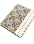 Portacarte GG finiture Bianco Gucci