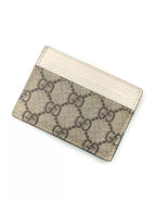 Portacarte GG finiture Bianco Gucci