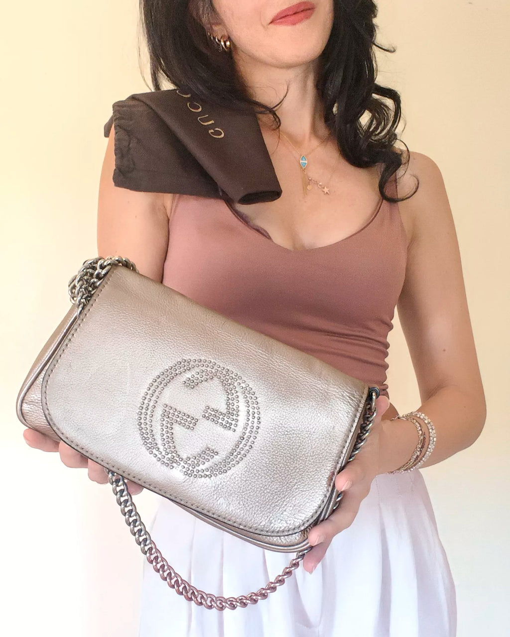 Crossbody Soho Long Flap GG Gucci