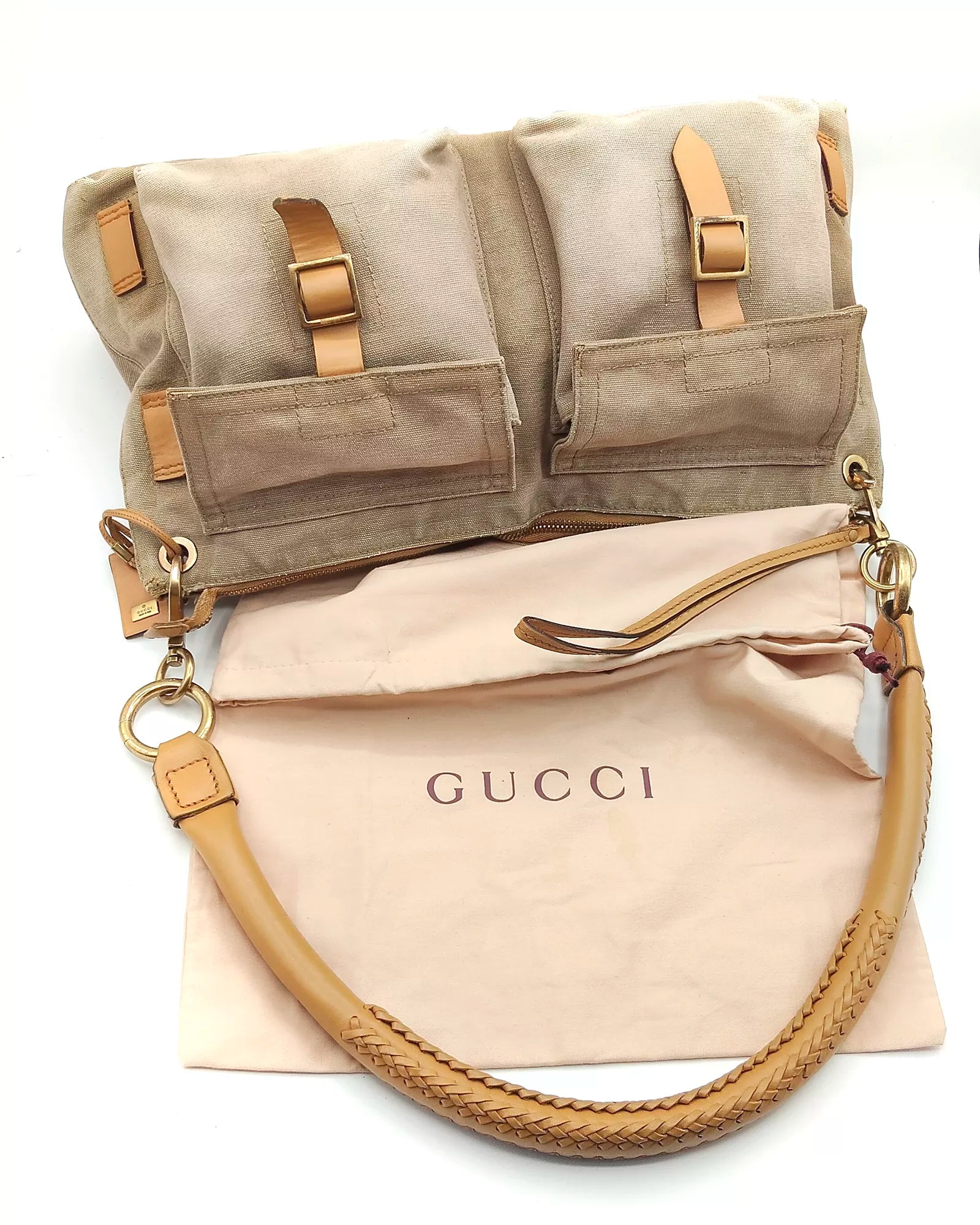 Utilitarian Safari Shoulder bag Gucci