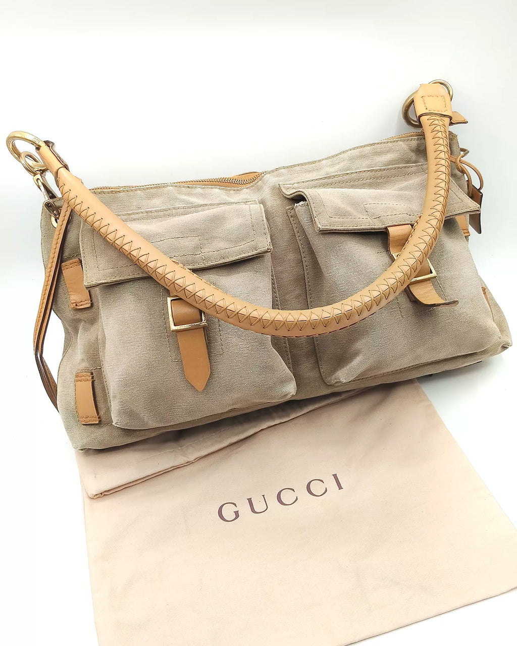 Utilitarian Safari Shoulder bag Gucci