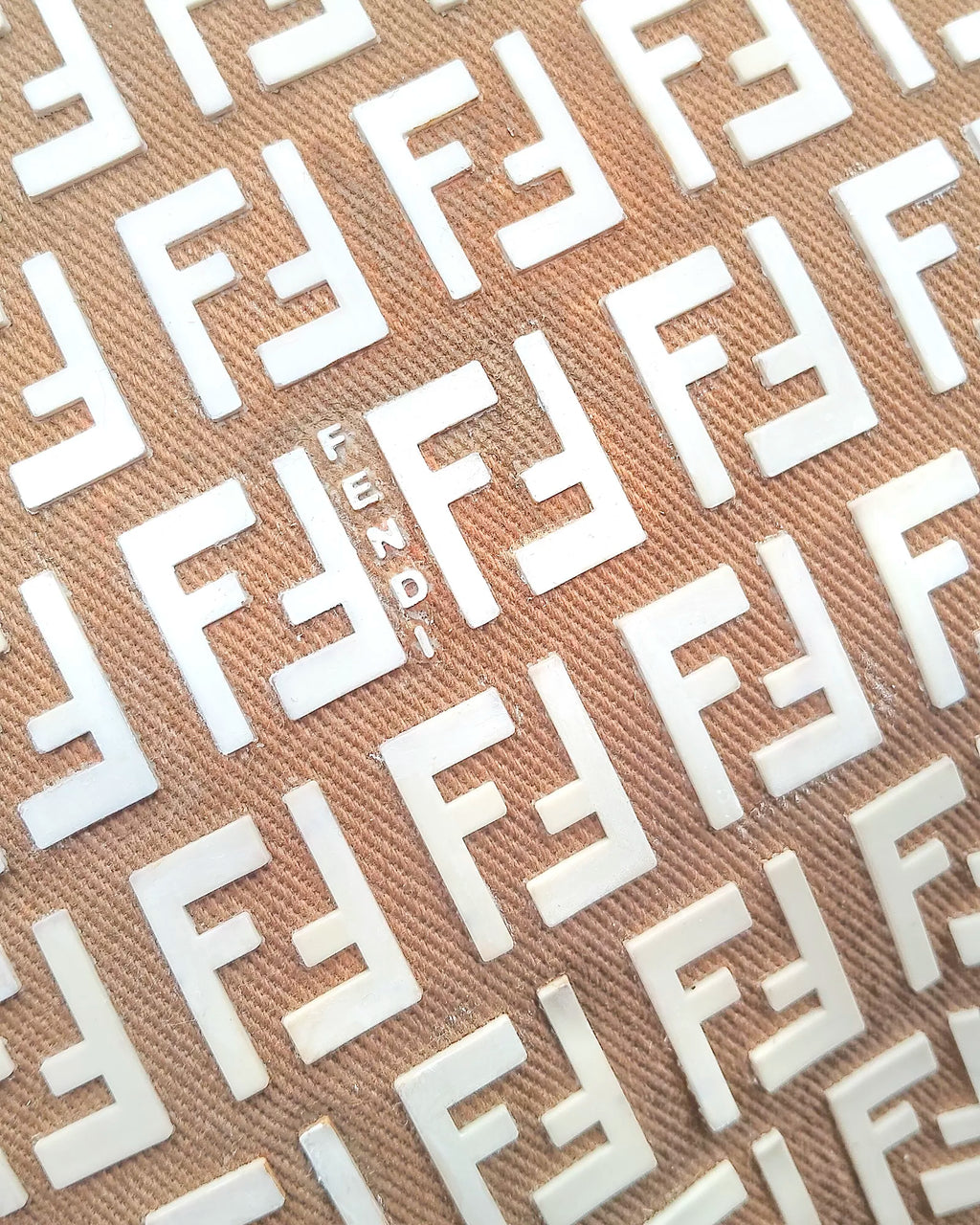 Baguette Mama Monogram gomma Ltd. FENDI