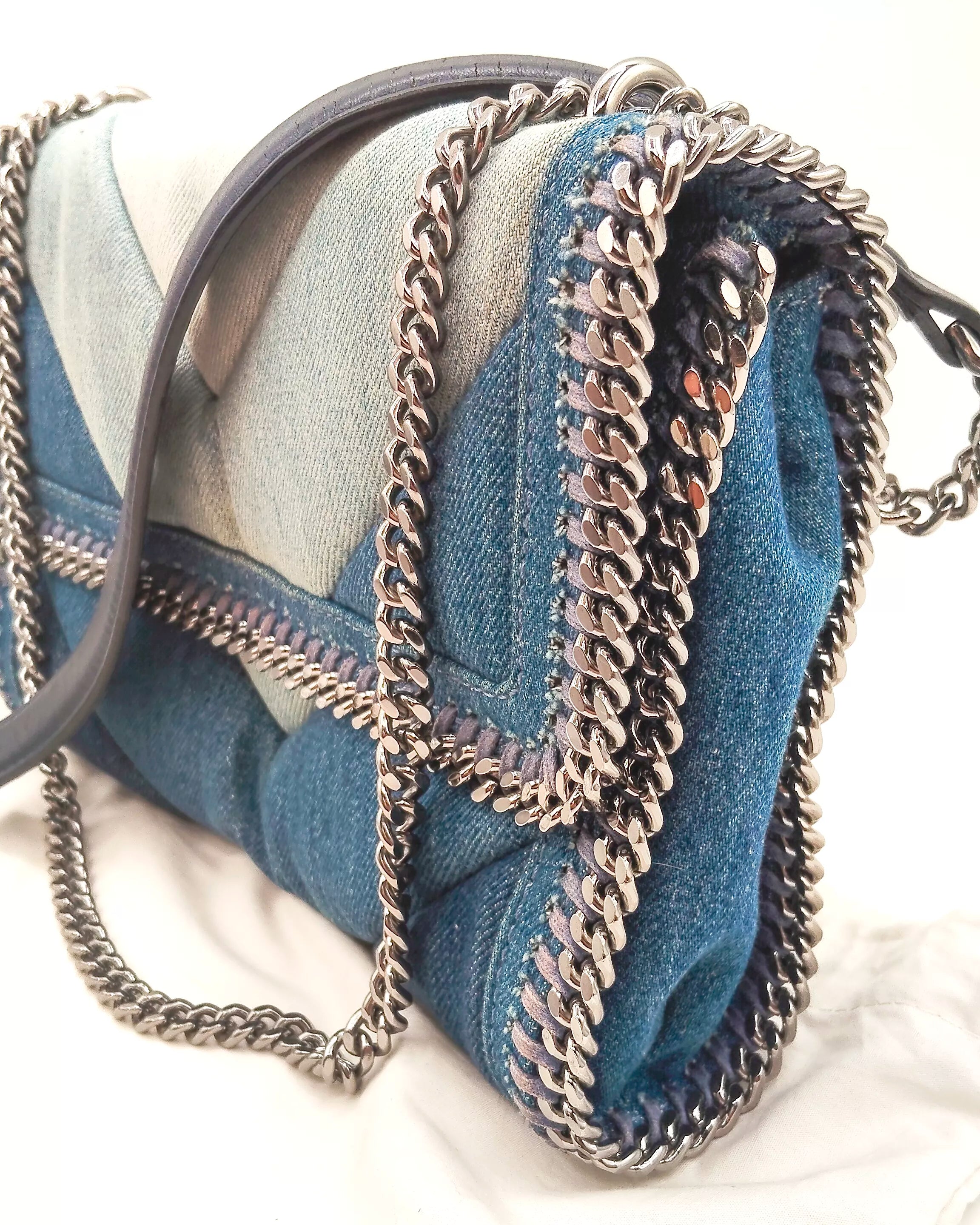 Borsa Stella McCartney - Falabella flap Shoulder bag
