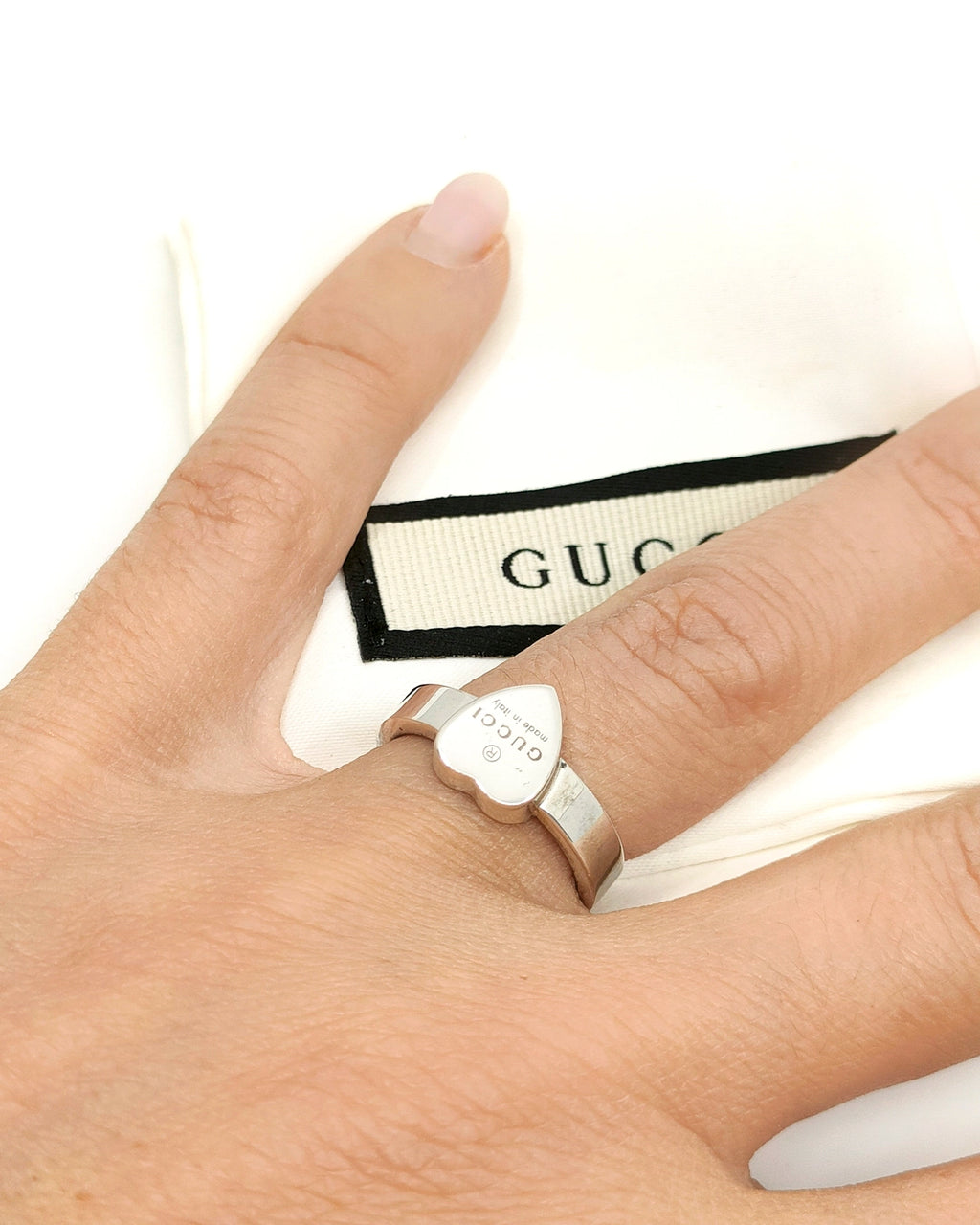 Anello Hear Link To Love GUCCI