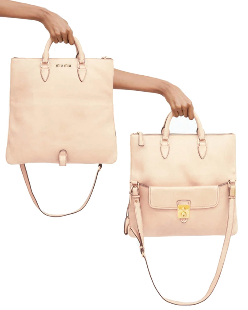 Fold Two Way Bag MIU MIU
