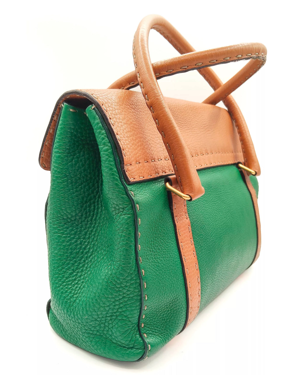Borsa Fendi - Linda Selleria medium Bowling bag