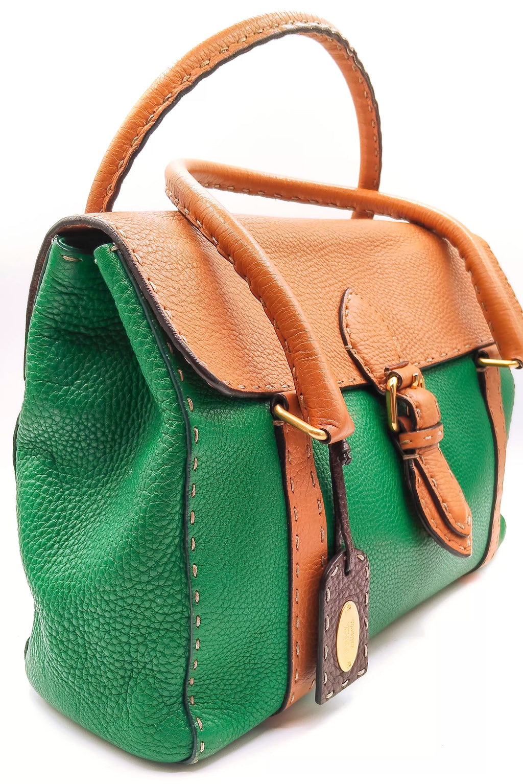 Borsa Fendi - Linda Selleria medium Bowling bag