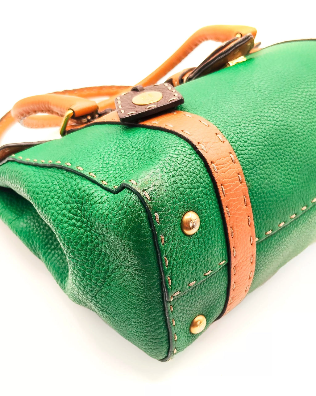 Borsa Fendi - Linda Selleria medium Bowling bag
