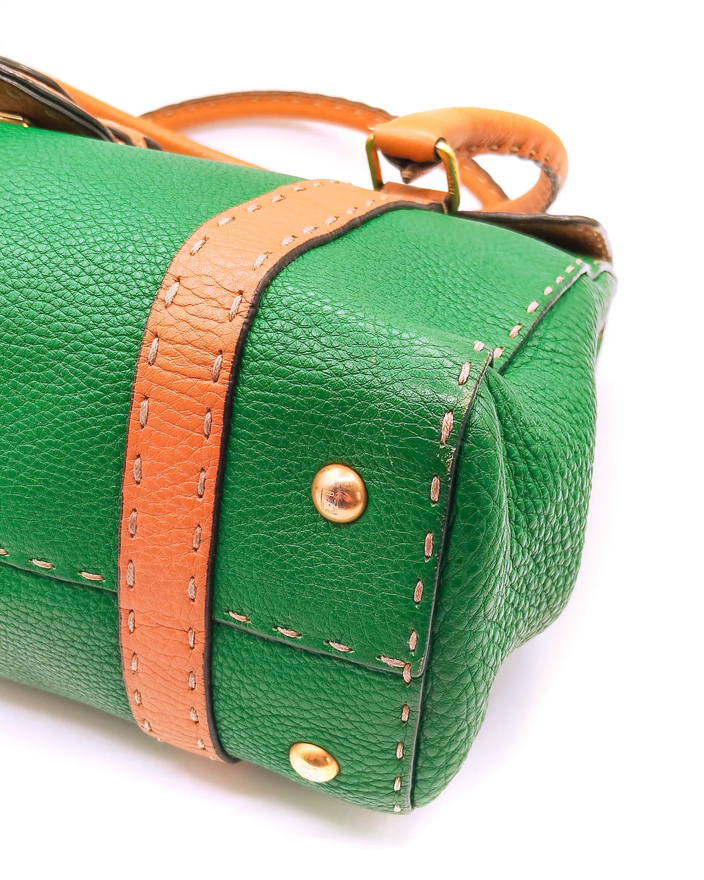 Borsa Fendi - Linda Selleria medium Bowling bag