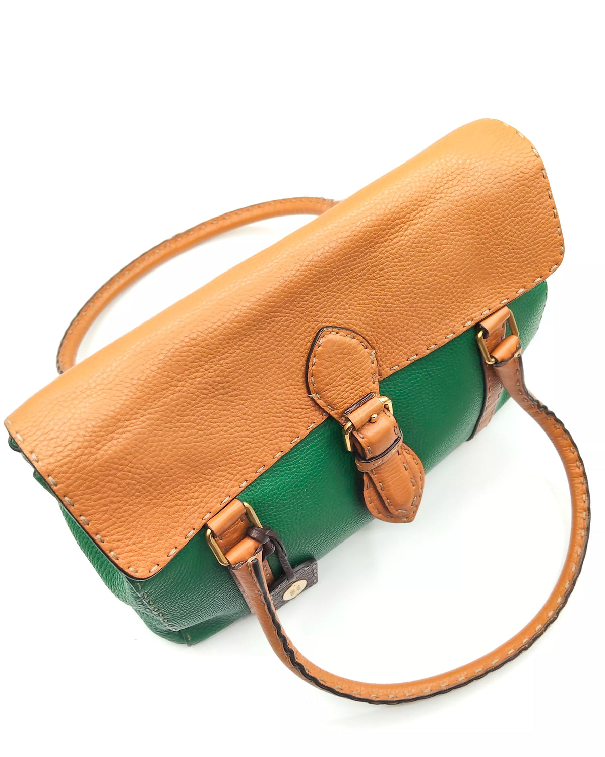 Borsa Fendi - Linda Selleria medium Bowling bag